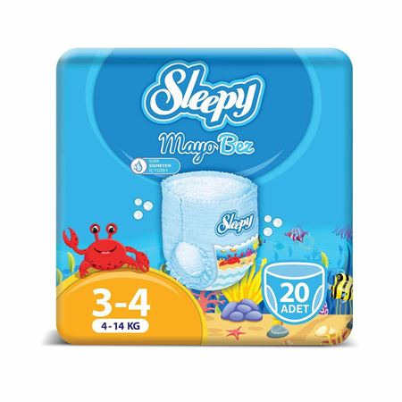 Sleepy Mayo KÜLOT Bez 4 Numara Maxi 20 Adet