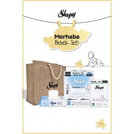 Sleepy Bio Natural Airbag Comfort Merhaba Bebek Seti