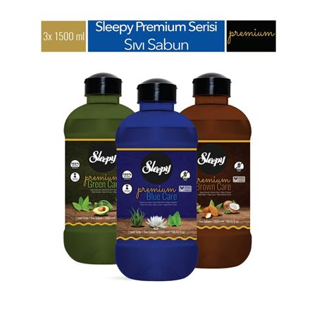 Sleepy Premium Serisi Sıvı Sabun 3x1500 ml
